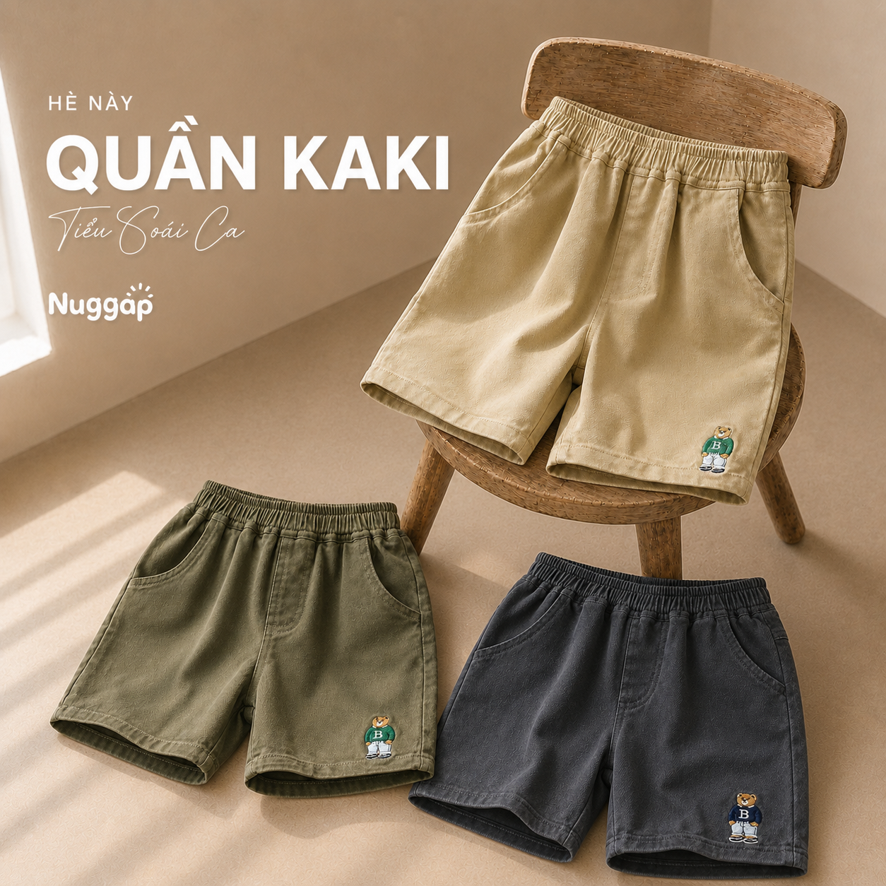 BRO Quần Kaki Bé Trai